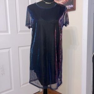 Metallic dress